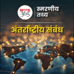 Vision Ias  Mains 365  Quick Facts International Relations (अंतरराष्ट्रीय संबंध) Hindi Medium