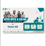 UPSC EPFO 2025 Detailed Syllabus By Vyasa Ias English Medium