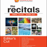 Vajiram & Ravi The Recitals Monthly Current Affairs October 2023 English Medium Xerox Notes