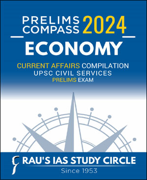 Rau’s Ias Prelims Compass Economy Compilations 2024 English Medium