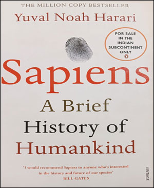 Vintage Sapiens A Brief History of Humankind By Yuval Noah Harari Original Book English Medium