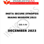 Insights IAS Mains Secure Synopsis Printed Notes English Medium December 2023