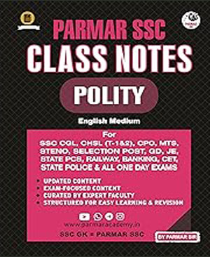 Parmar SSC  Class Notes  Polity  English Medium  Original Book
