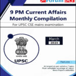 Forum IAS 9pm Compilation For The Month Of March 2024 English Medium