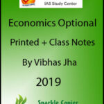 Vajiram & Ravi Economics Optional Class Notes By Vibhas Jha English Medium 2019