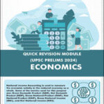 Vision IAS Quick Revision Module UPSC Prelims Economics 2024 English Medium