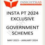 Insights IAS Insta PT Exclusive Government Schemes 2024 English Medium