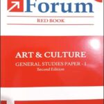 Forum IAS Red Book Art & Culture GS Paper -1 Original Book English Medium 2024