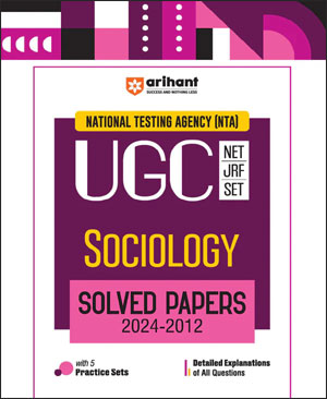 Arihant NTA UGC NET/JRF/SET Sociology Paper 2 Solved Papers English Medium 2024