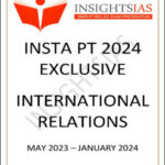 Insights IAS Insta PT Exclusive International Relations 2024 English Medium