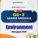 Sarrthi Ias UPSC CSE Mains 2024-25 GS-3 Mains Module Environment By Dr.Shivin Chaudhary