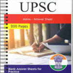 Notebook-A-4 UPSC Mains Answer Sheet Copy (200 Pages) With Spiral