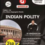 Guidance IAS Indian Polity PYQ’s Chapter wise India’s 1st Pre-Mains Segregator Book By Himanshu Sir 2013-2022 English Medium Original Book