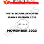 Insights IAS Mains Secure Synopsis Printed Notes English Medium November 2023