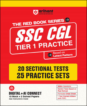 SSC-CGL Tier-1  Arihant Solved Papers 2026 English