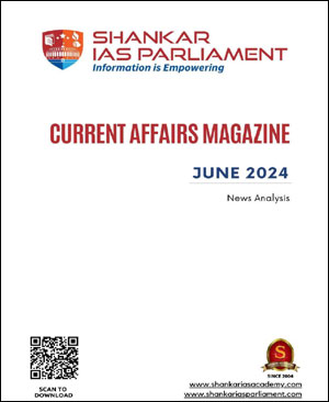 Shankar Ias Monthly Current Affairs June Magazine 2024 English Medium