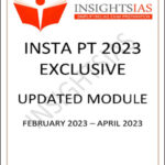 Insights IAS Insta PT Exclusive Updated Module 2023 English Medium Printed Notes