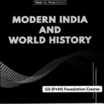 Drishti Ias GS (P+M) Foundations Modern India And World History Printed Notes 2024 English Medium