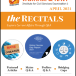 Vajiram And Ravi The Recitals Current Affairs April 2021 English Medium