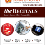 Vajiram And Ravi The Recitals Current Affairs December 2020 English Medium