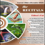 Vajiram And Ravi The Recitals Current Affairs December 2021 English Medium