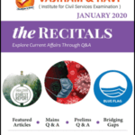 Vajiram And Ravi The Recitals Current Affairs January 2020 English Medium