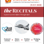 Vajiram And Ravi The Recitals Current Affairs July  2020 English Medium