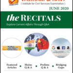 Vajiram And Ravi The Recitals Current Affairs June 2020 English Medium