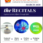 Vajiram And Ravi The Recitals Current Affairs March 2020 English Medium