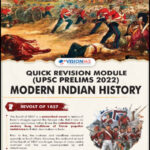 Vision IAS Quick Revision Module UPSC Prelims Modern History 2022 English Medium