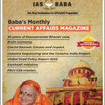 IAS Baba Current Affairs Monthly Magazine April 2023 English Medium Printed Notes