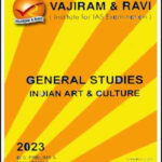 Vajiram & Ravi GS Indian Art & Culture Yellow Book 2023 English Medium Printed Notes