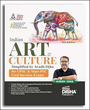Art and Culture Simplified Disha Publication By Avadh Ojha English