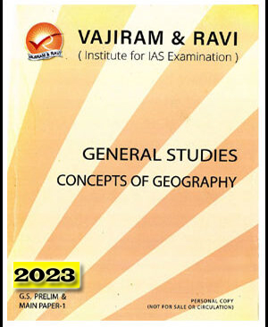 Vajiram & Ravi General Studies Concepts Of Geography English Medium 2023 Printed Notes
