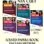 Arihant NTA CUET UG Under Graduate Tests Solved Papers Book English Medium (5 Booklets 1 Combo Set) Original Book