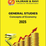Vajiram and Ravi Concepts Of Economy GS Yellow Book 2025 English Medium Printed Notes