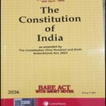 LexisNexis Universal’s The Constitution Of India Bare Act  2026 (E)