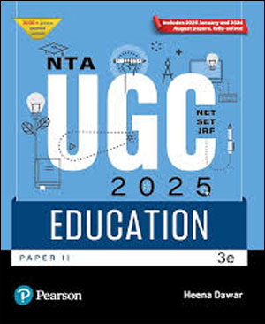 NTA UGC NETSETJRF Education Paper 2 By Heena Dawar 2025 Pearson English Medium