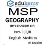 Edukemy MSP Geography By Shabbir Sir English Medium Printed Notes 2022