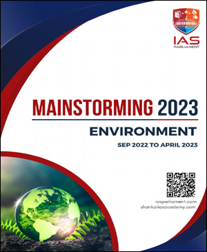 Shankar Ias Mainstorming  Environment (Sep 2022 To April 2023) Ias Parliamen English Medium 2023