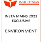 Insights IAS Exclusive Environment 2023 Insta Mains English Medium