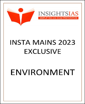 Insights IAS Exclusive Environment 2023 Insta Mains English Medium