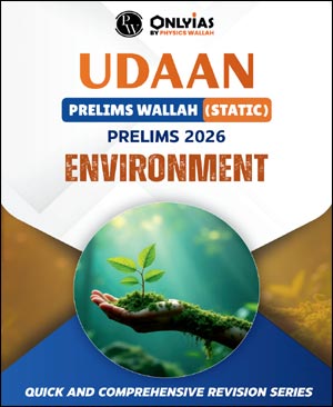 Only Ias Udaan Environment Static Prelims Static 2026 E
