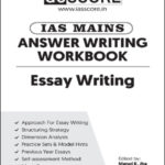 Gs Score ias Essay Writting Mains Answer Writting Workbook English Medium By Manoj K.Jham