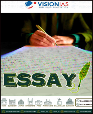 Vision IAS GS Foundation Essay  Printed Notes 2026 - 2027 English Medium