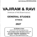 Vajiram & Ravi Ethics GS Yellow Book 2027 English Medium Printed Notes