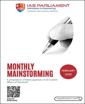 Ias Parliament Monthly Mainstorming February 2023 Printed Notes English Medium