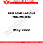 Insights IAS Monthly RTM Compilations Prelims May 2022 Printed Notes English Medium