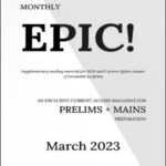 Forum IAS Monthly Prelims Epic Current Affairs March 2023 English Medium Printed Notes