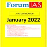 Forum Ias 7 PM Compilation for The Month Of January 2022 English Medium